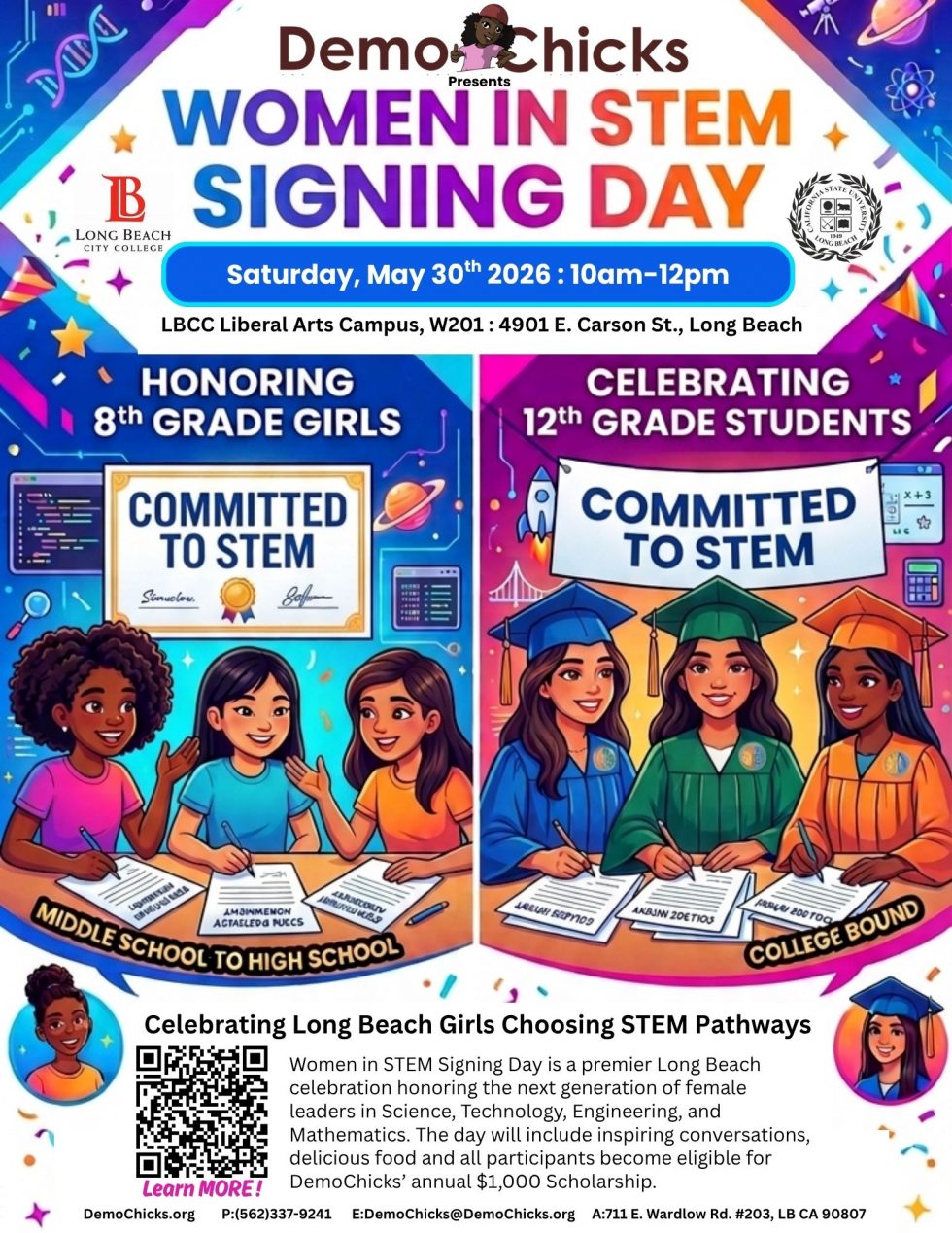 Women in STEM Signing Day 2026 - DemoChicks